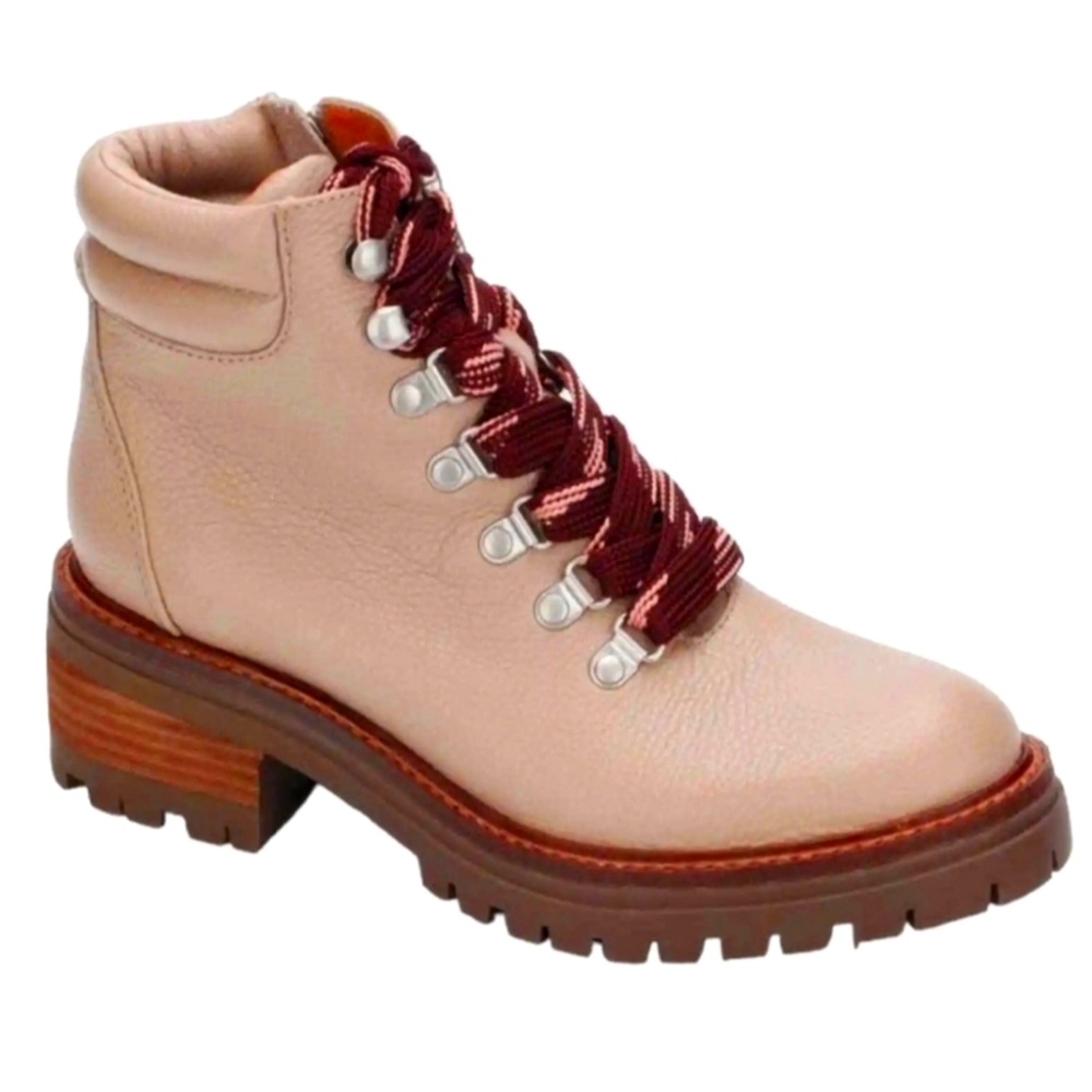 New! Gentle Souls Brenna Leather Hiking Boots Size 7